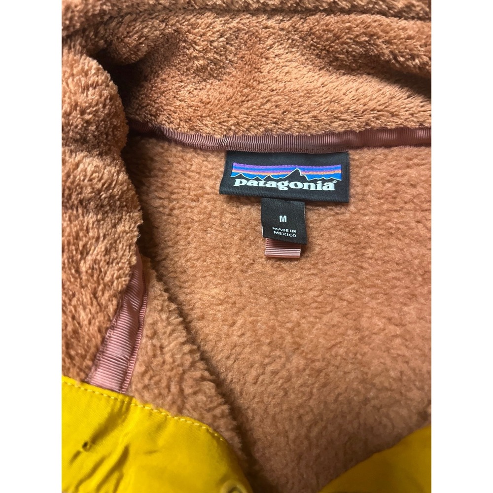 Patagonia Womens Bronze Re-Tool Snap T Jacket Fleece Size Women's medium - Picture 3 of 4